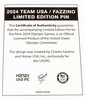 Charles Fazzino Paris 2024 Olympics 21st Century Summer Olympics Pin Set - Limited 1,000