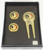Florida State Golf Ball Marker / Divot Repair Tool