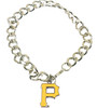 Pittsburgh Pirates Logo Bracelet - 7.25" Chain