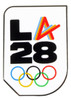 Los Angeles 2028 Olympics Determination "A" Logo Pin