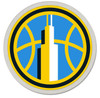 Chicago Sky WNBA Logo Pin