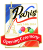 Paris 2024 Olympics Opening Ceremony Pin - Limited Edition 1,000