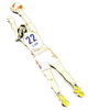 Caitlan Clark Indiana Fever #22 Jumpshot Pin - White