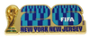 2026 FIFA World Cup Host City Pin - New York / New Jersey
