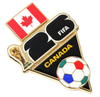 2026 FIFA World Cup Canada Host Flag Pin