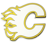 Calgary Flames Vintage Logo Pin