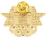 Los Angeles 1984 Olympics Moving Star Logo Pin