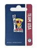 Milan Cortina 2026 Olympics Pizza Skier Pin