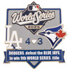 2025 World Series Commemorative Pin -Dodgers vs. Blue Jays- Limited Edition 1,000