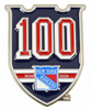 New York Rangers 100th Anniversary Logo Pin
