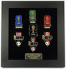 2026 FIFA World Cup Host Countries 7-Pin Framed Set - Limited Edition