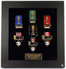 2026 FIFA World Cup Host Countries 7-Pin Framed Set - Limited Edition