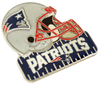 New England Patriots Helmet / Logo Pin