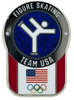 2026 Milan Cortina Oympics Team USA Figure Skating Pin