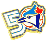 Toronto Blue Jays 50th Anniversary Logo Pin