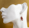 USC Glitter Earrings