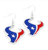 Houston Texans Glitter Earrings
