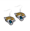 Jacksonville Jaguars Glitter Earrings