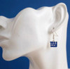 New York Giants Glitter Earrings