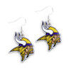 Minnesota Vikings Glitter Earrings