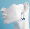Detroit Lions Glitter Earrings