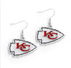 Kansas City Chiefs Glitter Earrings