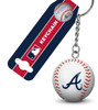 Atlanta Braves 3D Baseball Keychain 2