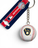 Milwaukee Brewers 3D Baseball Keychain