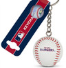 Texas Rangers 3D Baseball Keychain 2