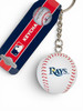 Tampa Bay Rays 3D Baseball Keychain 2