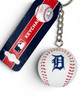 Detroit Tigers 3D Baseball Keychain