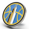 Chicago Sky logo pin