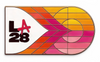 Los Angeles 2028 Olympics Superbloom Emblem Pin