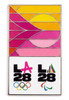 Los Angeles 2028 Olympic & Paralympic Dual Superbloom Pin