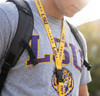 LSU Lanyard- Purple