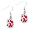 Portland Fire Earrings