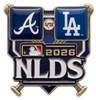 Atlanta Braves vs. Los Angeles Dodgers 2026 NLDS Dueling Pin