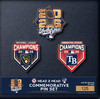 Milwaukee Brewers vs. Tampa Bay Rays 2026 World Series 3 Pin Set  - Limited 2026