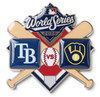 Tampa Bay Rays vs. Milwaukee Brewers 2026 World Series Dueling Pin