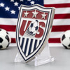 United States National Soccer Shield Pin