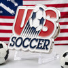 United States Soccer Wordmark Pin