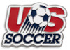 United States Soccer Wordmark Pin
