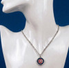 Chicago Cubs Logo Necklace - 24" Chain