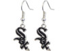 Chicago White Sox Logo Earrings