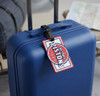 Detriot Pistons Luggage Tag