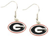 Georgia Bulldog Earrings