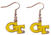 Georgia Tech Earrings