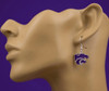 Kansas State Earrings