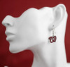 Washington Nationals Logo Earrings
