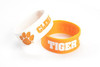 Clemson Wide Wristbands (2 Pack)